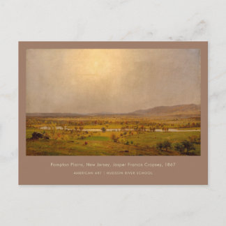 Pompton Plains New Jersey Fine Art Painting Postcard