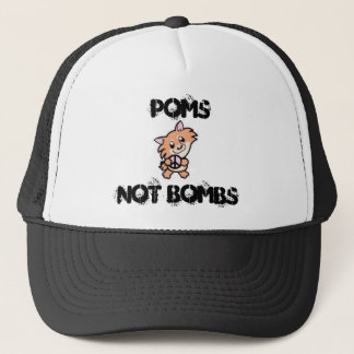 POMS NOT BOMBS Trucker Hat