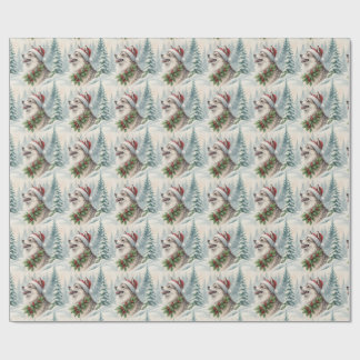 Pomsky Christmas Wrapping Paper