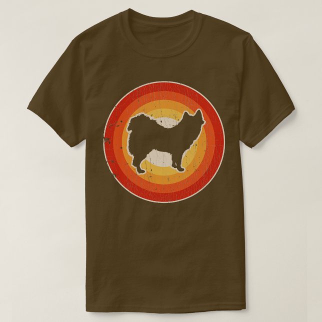 Pomsky Sunset Retro for Men Women Boys Girls Kids  T-Shirt (Design Front)