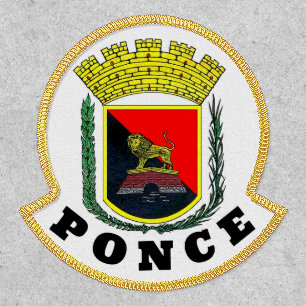 Ponce Coat of Arms - Puerto Rico Patch