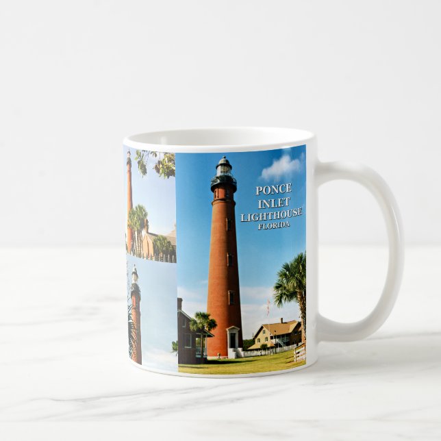 Ponce de Leon Inlet Lighthouse, Florida Mug (Right)
