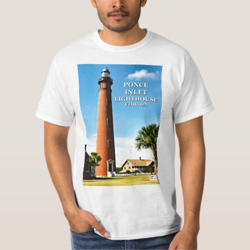 Ponce de Leon Inlet Lighthouse Florida T_Shirt
