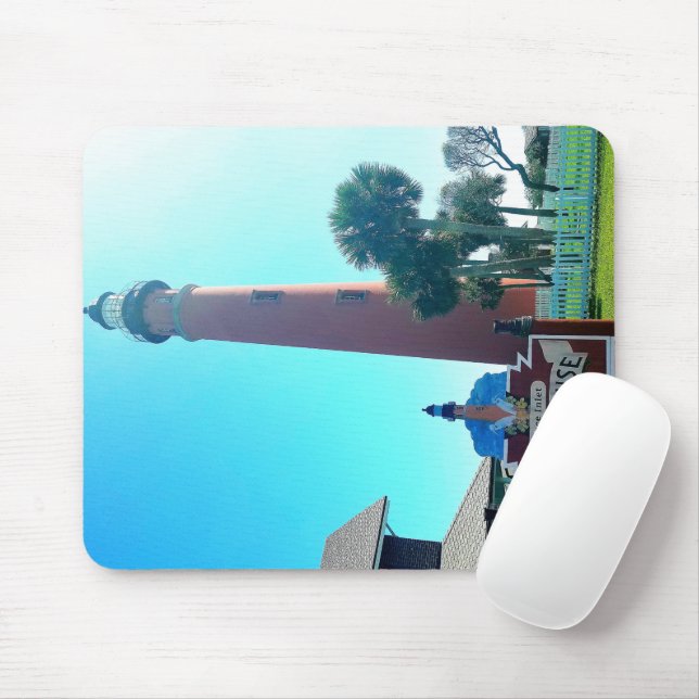 Ponce De Leon Inlet Lighthouse  Mouse Pad (With Mouse)