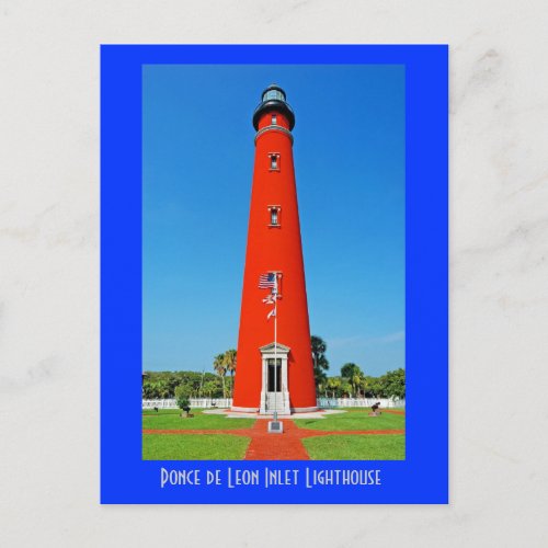 Ponce de Leon Inlet Lighthouse Postcard