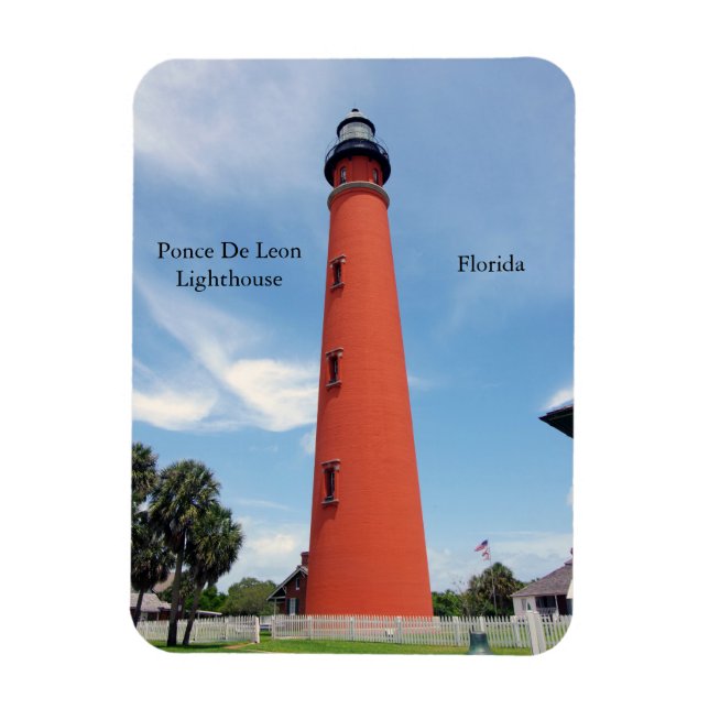 Ponce De Leon Lighthouse magnet (Vertical)
