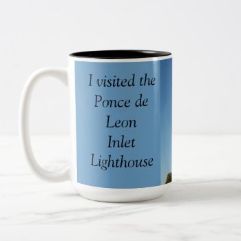 Ponce De Leon Lighthouse Two-tone Coffee Mug by forgetmenotphotos at Zazzle