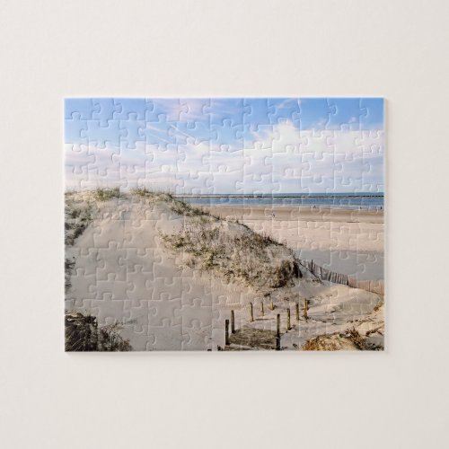 Ponce Inlet Beach Dunes Boardwalk Jigsaw Puzzle
