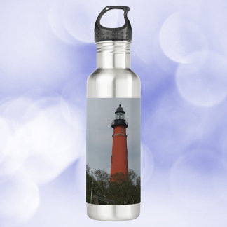 Ponce Inlet Lighthouse Above the Trees Photo Stainless Steel Water Bottle