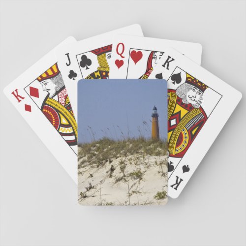 Ponce Inlet Lighthouse Beach Florida Photo Playing Cards
