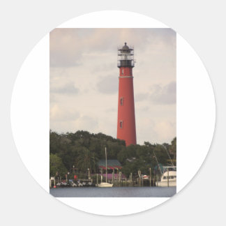 Ponce Inlet Lighthouse Classic Round Sticker