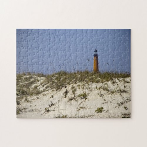 Ponce Inlet Lighthouse Daytona Beach Florida Photo Jigsaw Puzzle