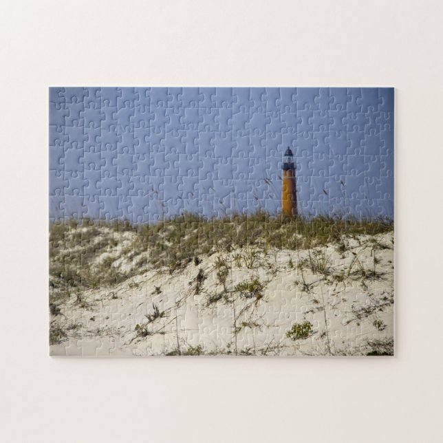Ponce Inlet Lighthouse Daytona Beach Florida Photo Jigsaw Puzzle (Horizontal)
