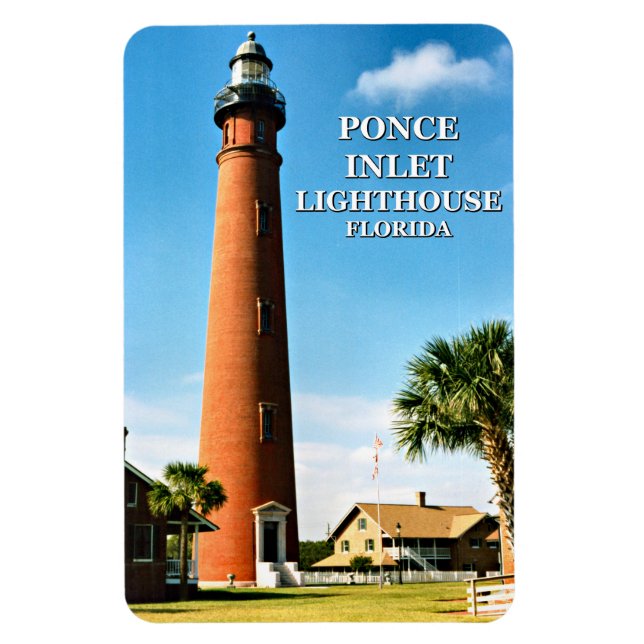 Ponce Inlet Lighthouse, Florida Flexi Magnet (Vertical)