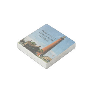Ponce Inlet Lighthouse, Florida Stone Magnet