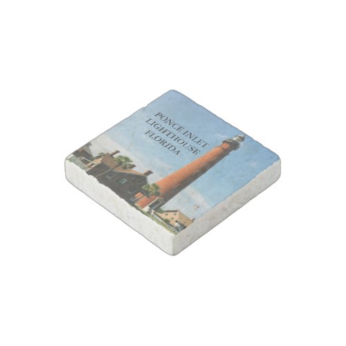 Ponce Inlet Lighthouse Florida Stone Magnet