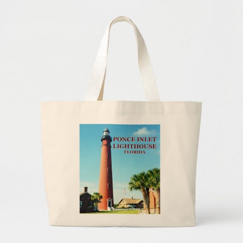 Ponce Inlet Lighthouse Florida Tote Bag
