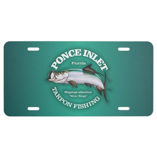 Ponce Inlet Tarpon License Plate