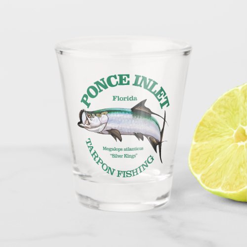 Ponce Inlet Tarpon Shot Glass