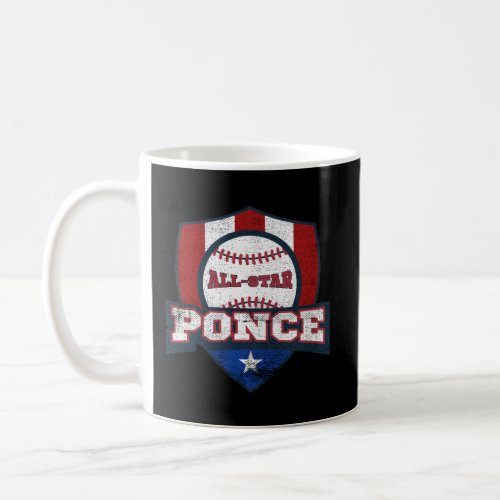 Ponce Puerto Rico Camisa Pr Baseball Long Sleeve S Coffee Mug