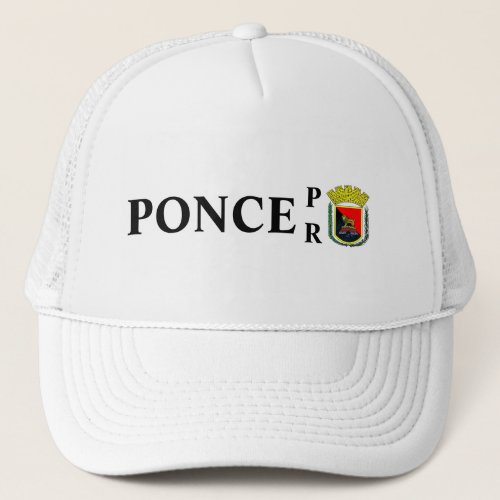 Ponce Puerto Rico Trucker Hat