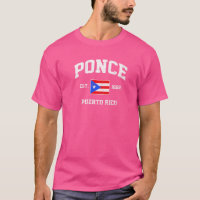 Ponce Puerto Rico Vintage Boricua Flag Athletic St