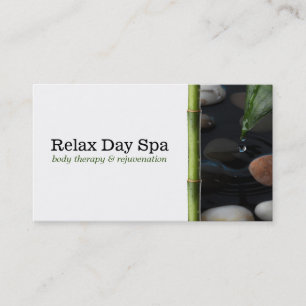 Pond & Bamboo Business Card