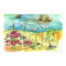 Pond Birds Watercolor Painting Nature Art