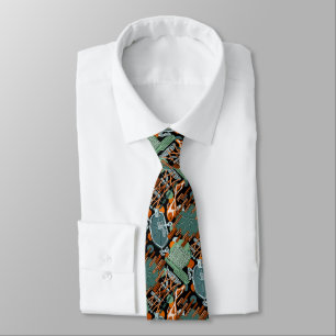 Pond Fish and Anesthesia Study Notes Neck Tie