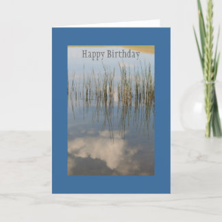 pond grass card