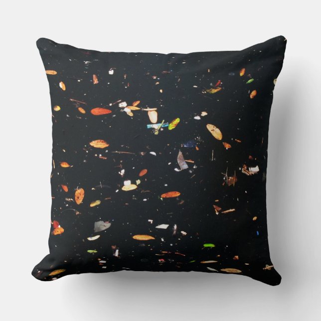 Pond life  throw pillow (Front)