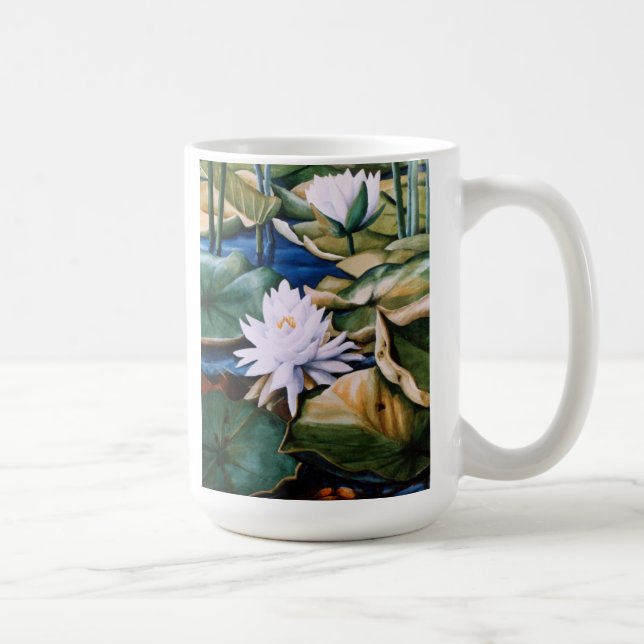 Pond Lily Mug (Right)