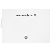 Pond Lilypad & Turtle Card (Back Horizontal)