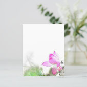 POND LOTUS l Chinese Brush Painting Art (Standing Front)