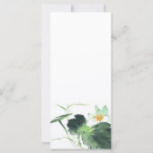 POND LOTUS PEACE l Chinese Brush Painting Art (Back)