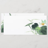 POND LOTUS PEACE l Chinese Brush Painting Art (Front/Back)