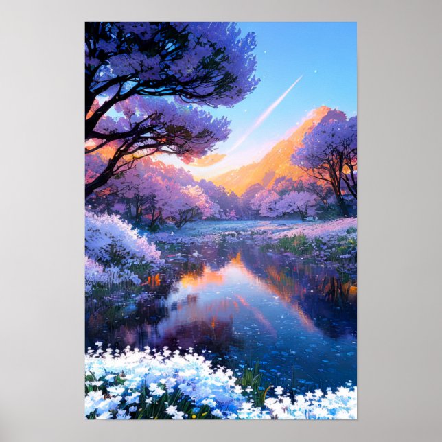 Pond of Ethereal Tranquility Poster (Front)