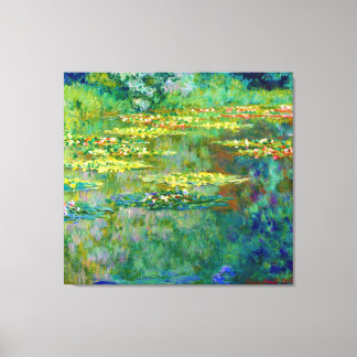 Pond of Water Lilies by Claude Monet Canvas Print