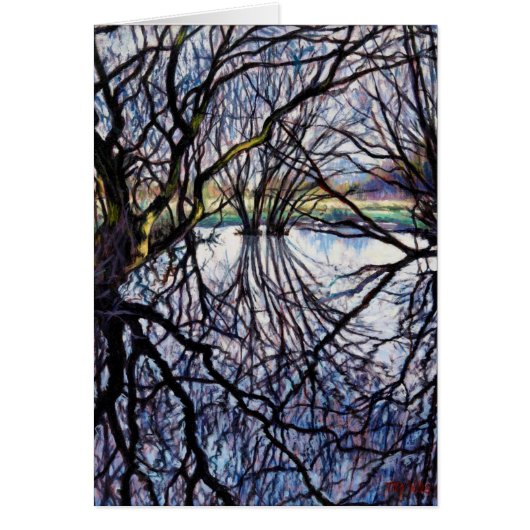 Pond Reflections 2009 Cards (Front)