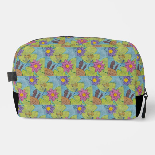 Pond Scene - Dopp Kit (Front)