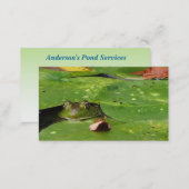 Pond Services Business Card (Front/Back)