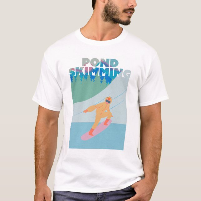 Pond Skimming  T-Shirt (Front)