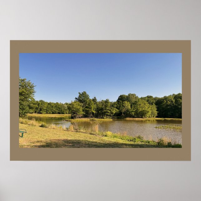 Pond Waterscape Photo Poster (Front)