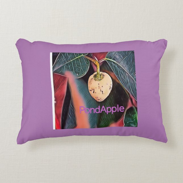 PondApple Accent Pillow (Front)