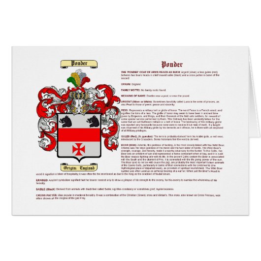 Ponder (meaning) cards (Front Horizontal)