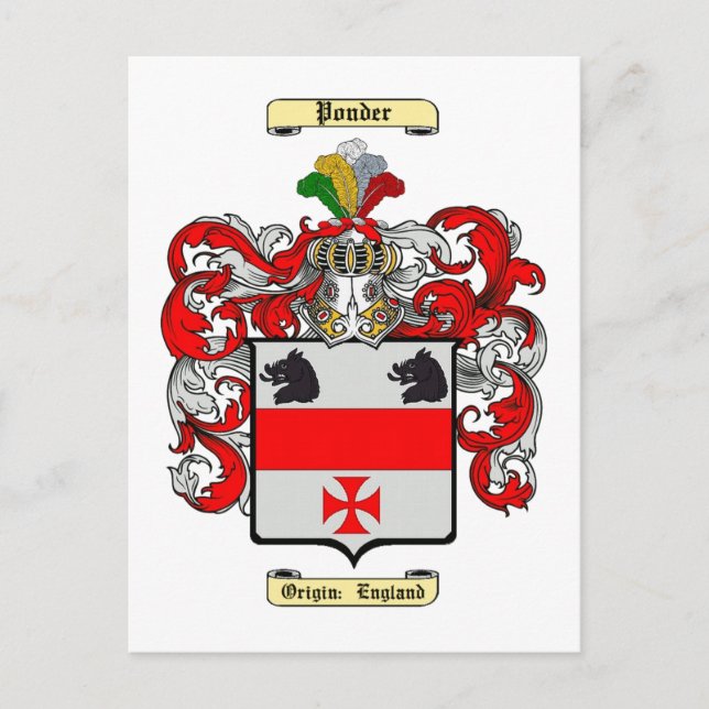 Ponder Postcard (Front)