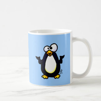 Pondering Penguin Coffee Mug