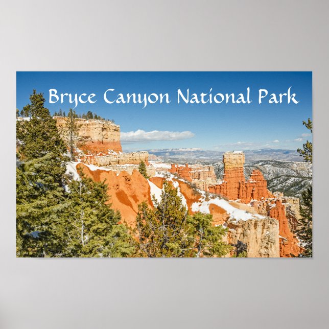 Ponderosa Point, Bryce Canyon National Park Poster (Front)