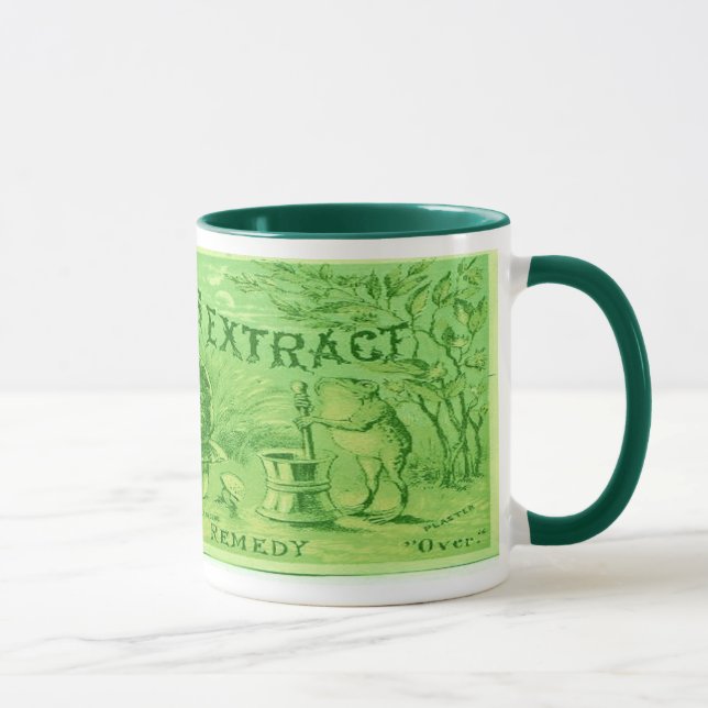 Ponds Extract with  some serious froggy scientists Mug (Right)
