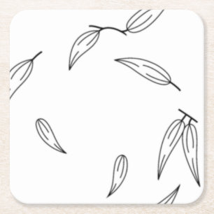 Pondweed family, Vampire Gray Paper Coaster